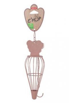 Krmítko jesličky EHOP hlodavec kov mrkev růžové