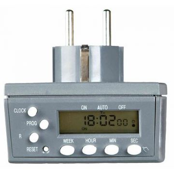 Digital timer - časovač s funkcí po vteřinách, 7 x 7 cm