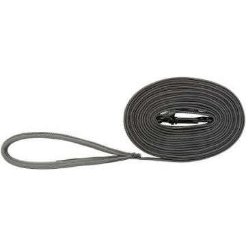 Stopovací vodítko FUSION, pogumované, M-XL: 5 m/ 17 mm, grafit/papája