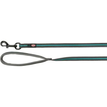 Stopovací vodítko FUSION, pogumované, M-XL: 15 m/ 17 mm, grafit/oceán