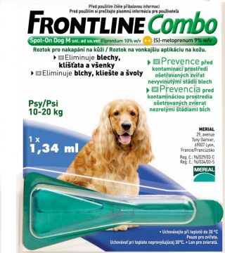 Frontline Combo Spot-on Dog M sol 1x1,34ml