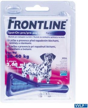 Frontline Spot-On Dog L sol 1x2,68ml MONO - fialový