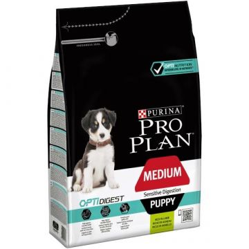 ProPlan Dog Puppy Medium Optidigest jehněčí 3kg