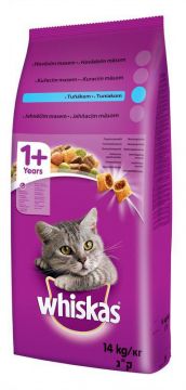 Whiskas Dry s tuňákem 1,4kg