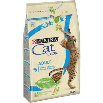 Purina Cat Chow - tuňák,losos 1,5kg