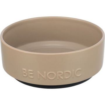 BE NORDIC keramická miska, šedohnědá