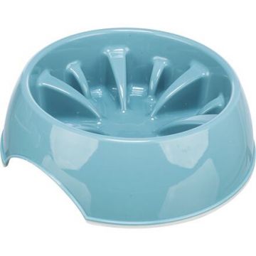 Miska k pomalému krmení, design slunečnice, 0,3 l/o 16 cm, plast/TPR