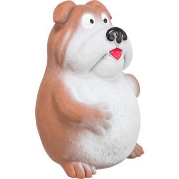 Pes, latexová hračka plněná, se zvukem, 14 cm