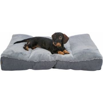 Obdélníkový polštář LIANO, 100 x 75 cm, šedý