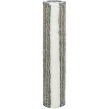 Sloupek se sisalovým kobercem, o 9 × 38 cm, šedá