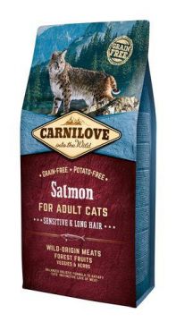 Carnilove Cat Salmon for Adult Sensitiv & LH 400g