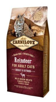 Carnilove Cat Reindeer for Adult Energy & Outdoor 2kg