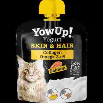 YOWUP! jogurtová kapsička SKIN & HAIR pro kočky, 85 g