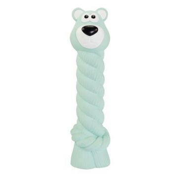 Medvídek s latexovým lanem a chroupacím zvukem 15 cm, latex HipHop