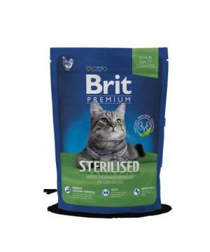 Brit Premium Cat Sterilised 8kg NEW