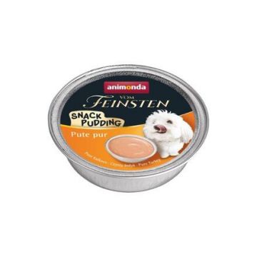 MULTIPACK Vom Feinsten Dog Adult Snack-Puding krůtí pro psy (3 x 85 g)