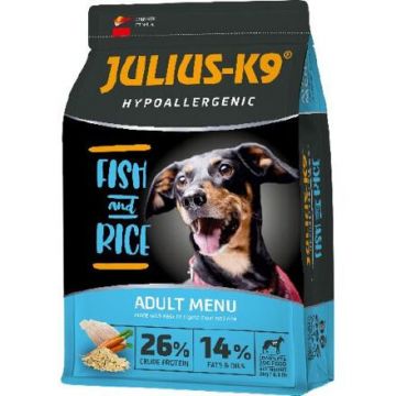 JULIUS K-9 HighPremium ADULT Hypoallergenic FISH&Rice