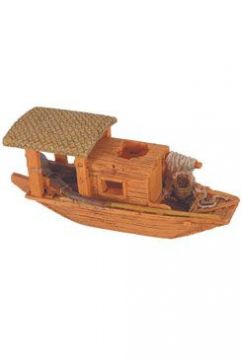 Akvarijní dekorace Pagoda loď 1 S 14,5cm Zolux