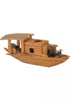 Akvarijní dekorace Pagoda loď 1 L 28,5cm Zolux