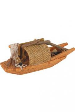 Akvarijní dekorace Pagoda loď 2 S 14,5cm Zolux