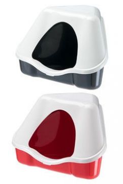 WC pro hlodavce velké kryté NORA 2C mix barev FP