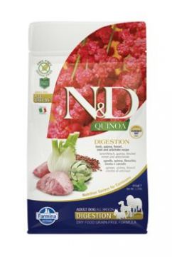 N&D GF Quinoa DOG Digestion Lamb & Fennel 800g