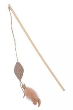 Hračka kočka udice ETHICAT KARTON ovál Zolux