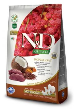 N&D GF Quinoa DOG Skin&Coat Venison & Coconut 7kg