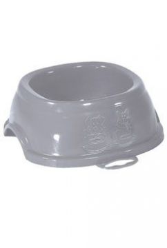 Miska plast protiskluz pes 3l šedá Zolux