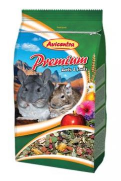 Avicentra Premium činčila+osmák 850g
