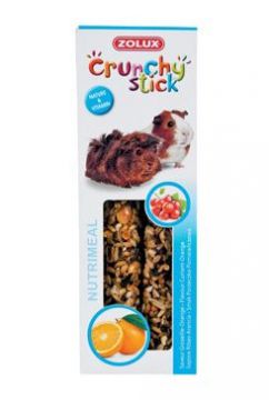 Pochoutka CRUNCHY STICK rybíz/pomeranč pro morče