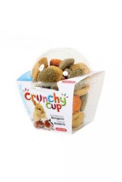Pochoutka CRUNCHYCUP mrkev/vojtěška pro hlod 200g