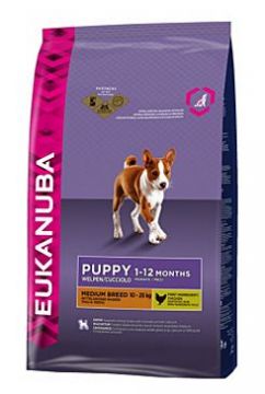 Eukanuba Dog Puppy&Junior Medium 3kg