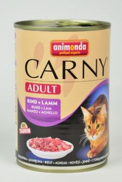 Animonda konz. kočka Adult hovězí/jehněčí 400g