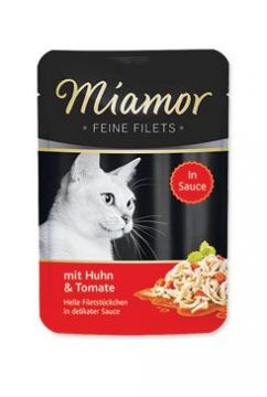 Miamor Cat Filet kapsa kuře+rajče ve šťávě 100g