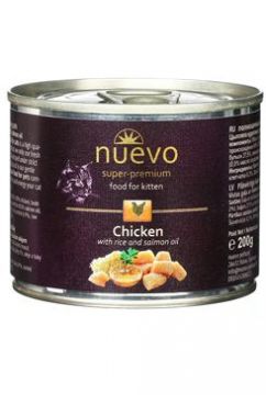 Nuevo kočka adult Kuře konz. 200g