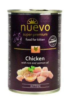 Nuevo kotě kuře konz. 400g