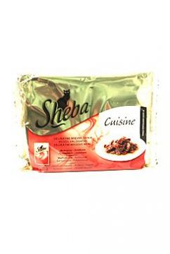 Sheba kapsa Selection šťavnatý výběr 4x 85g