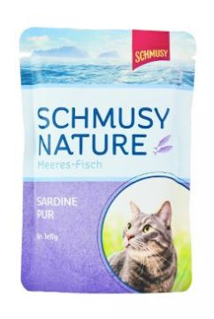 Schmusy Cat kapsa Fish sardinky v želé 100g