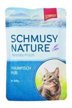 Schmusy Cat kapsa Fish tuňák v želé 100g
