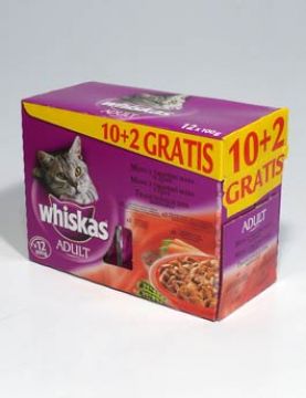 Whiskas kapsa Klasický výběr ve šťávě 12x100g