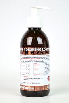Lososový olej 100% kočka ZEUS 250ml