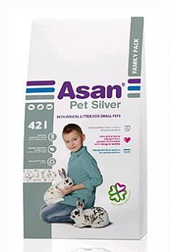 ASAN Pet Silver hlodavce a králíčky 42l