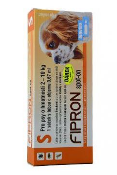 Fipron 67mg Spot-On Dog S sol 1x0,67ml