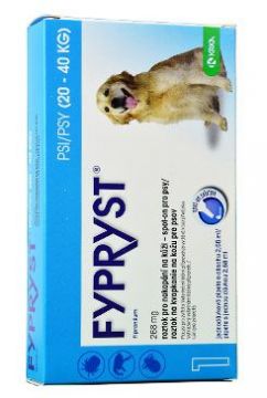 Fypryst Spot-on Dog L sol 1x2,68ml (20-40kg)