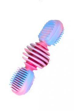 Hračka pes Kartáč Dentální Vanil. 14 cm