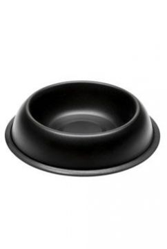 Miska kovová protiskluz MIRA KC 72 Black 0,5l