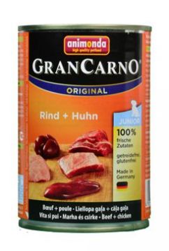 GRANCARNO JUNIOR - kuře/hovězí 400g