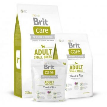 Brit Care Dog Adult Small Breed Lamb & Rice 1kg
