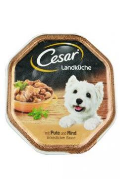 Cesar krůtí a hovězí 100g nový